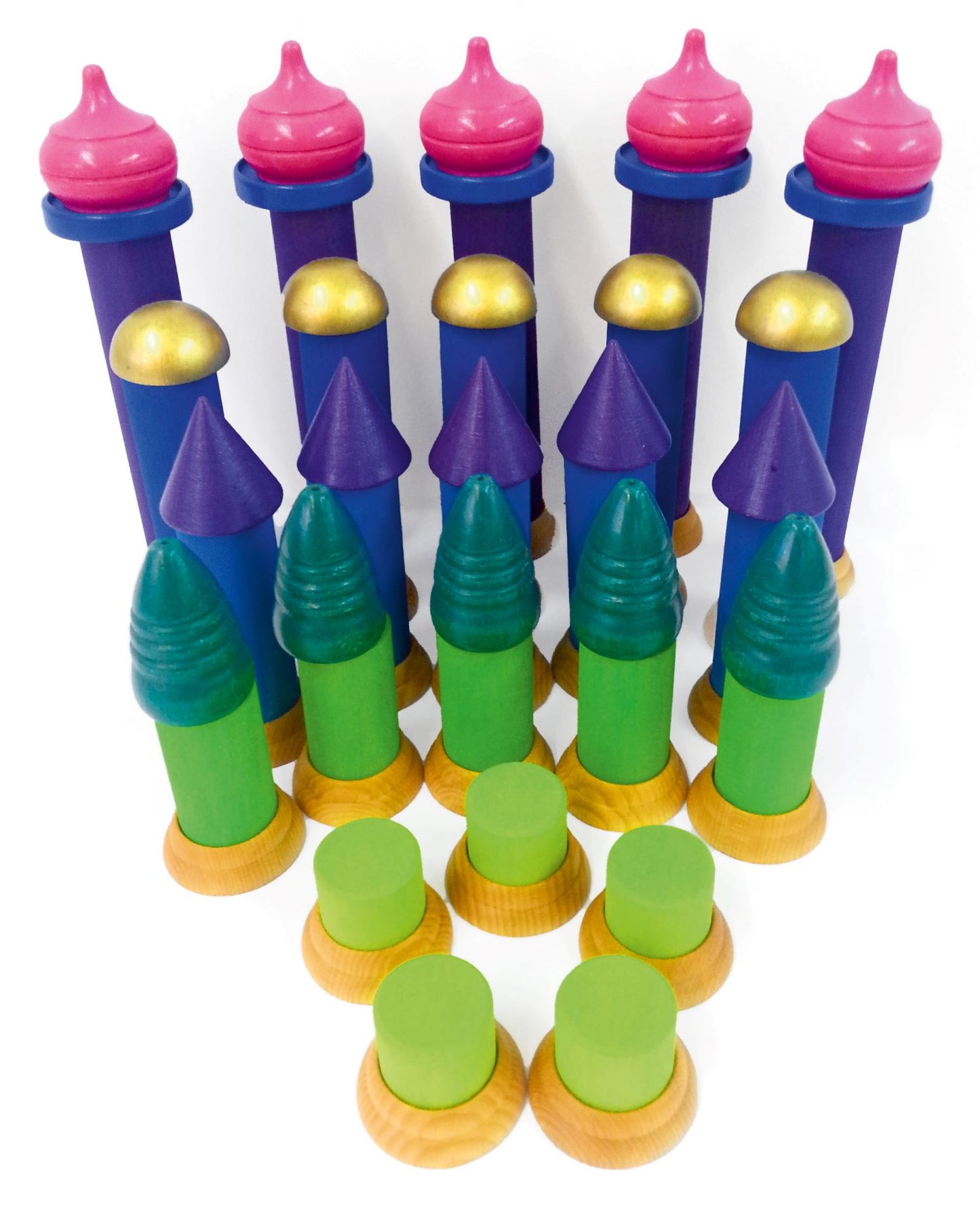 Bauspiel Fairy Tale Tower Set 75 pcs