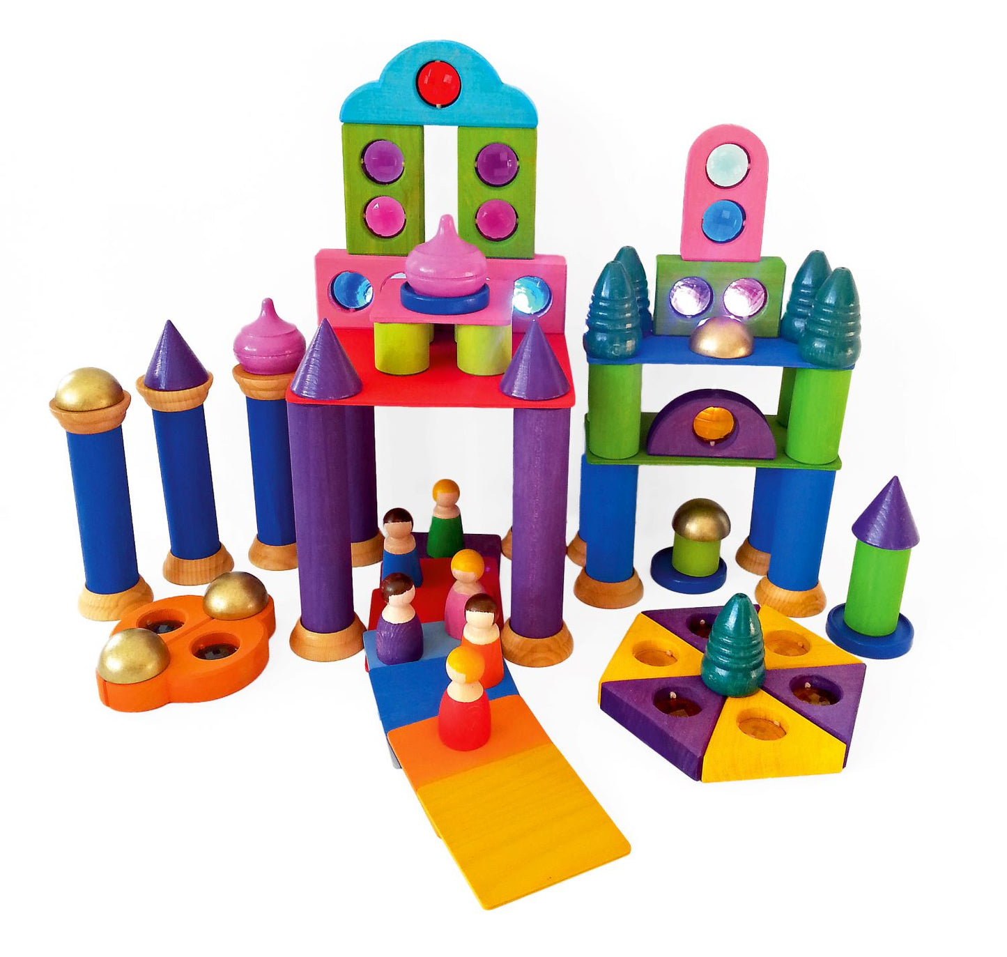 Bauspiel Fairy Tale Tower Set 75 pcs