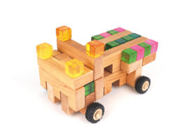 Bauspiel Big Wheel kit 30 pcs