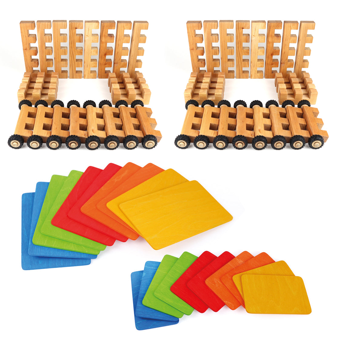 Bauspiel XXL Wheel Kit 68 pcs