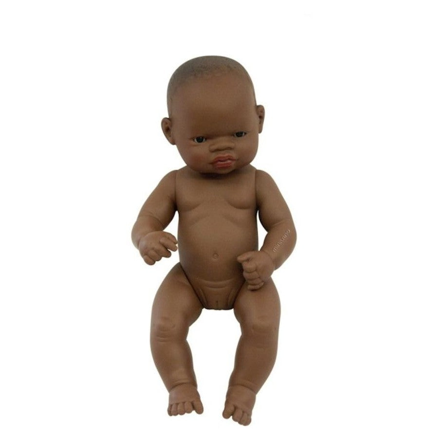 Miniland Doll - Anatomically Correct Baby African Girl 32 cm