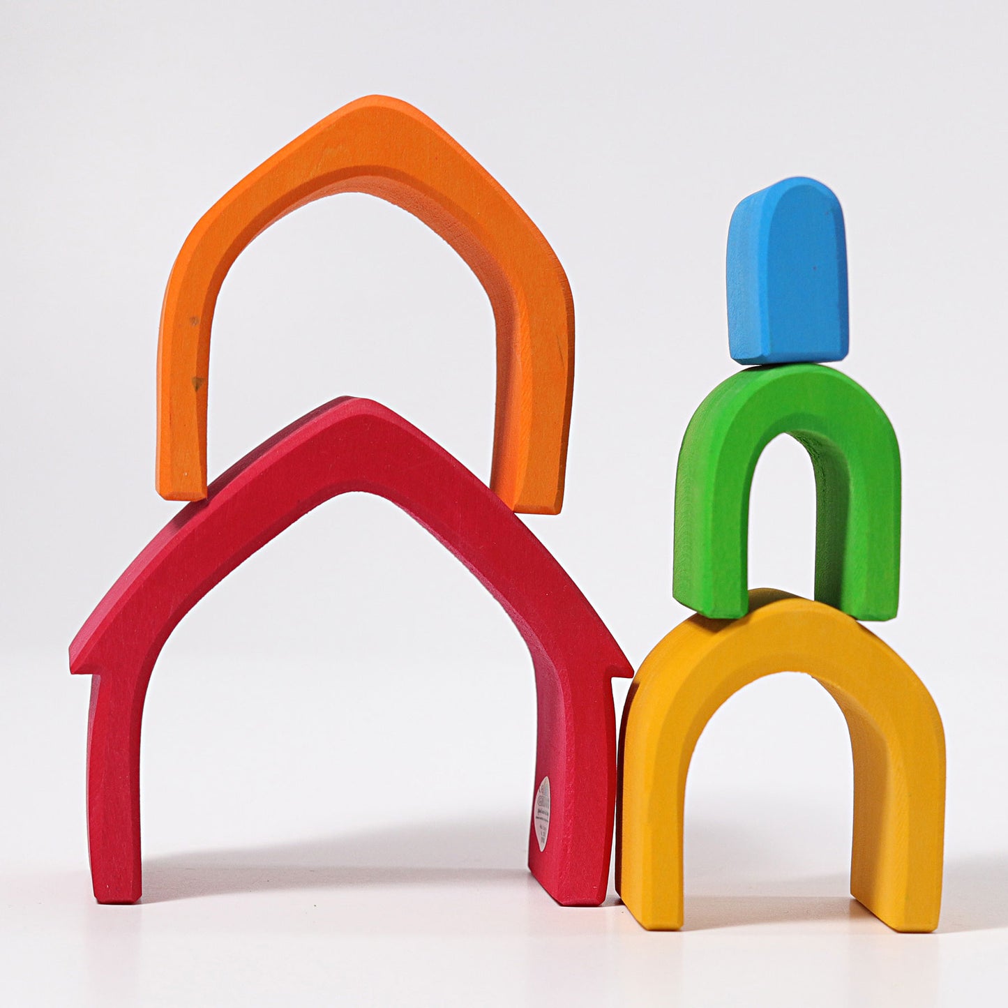 Grimm's Stacking House Rainbow
