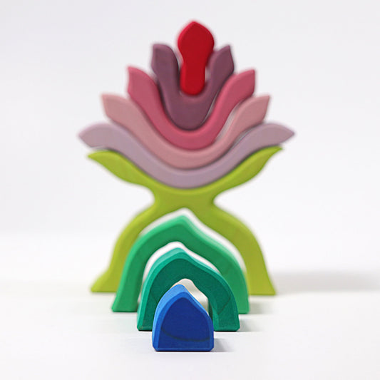 Grimm's Stacking Flower 9pcs