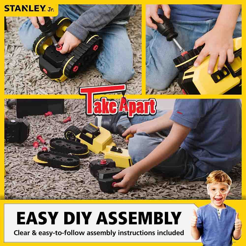 Stanley Take Apart Cement Truck Kit - 23pcs