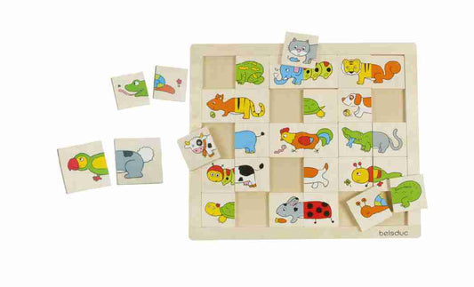 Match & Mix Puzzle - Animals