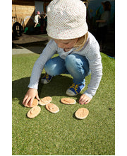 Let's Investigate Tactile Stones - Dinosaur Footprints