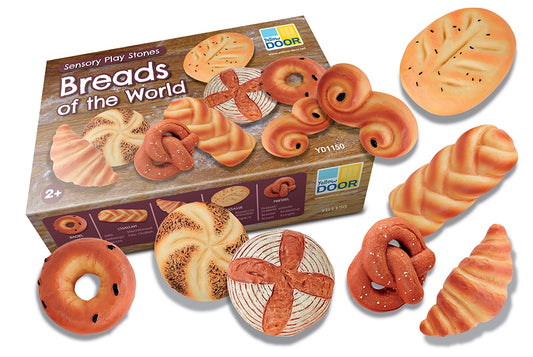 Sensory Play Stones - Breads of the World
