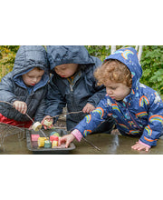 Sensory Play Stones - Threading Kebabs