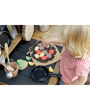 Sensory Play Stones - Pizza Toppings