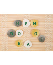 Alphabet Tactile Pebbles - Uppercase