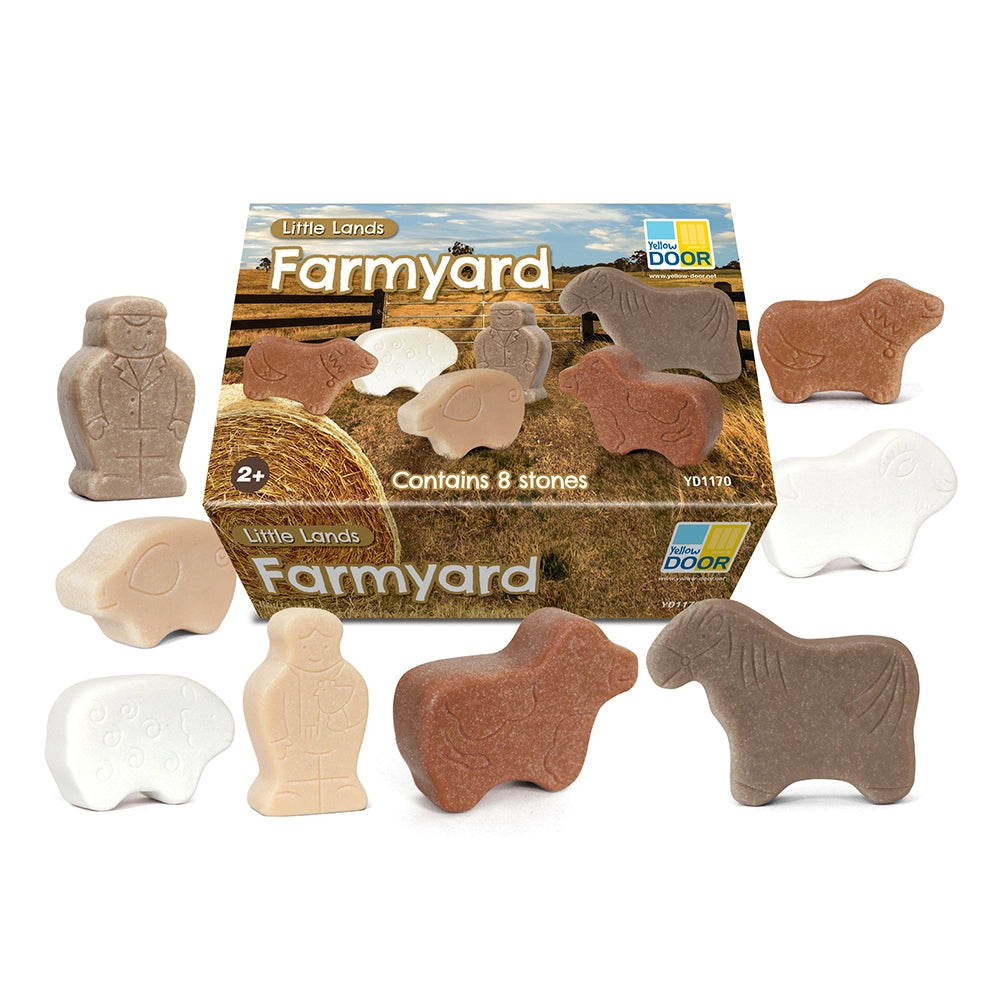 Little Lands Play Stones - Farmyard