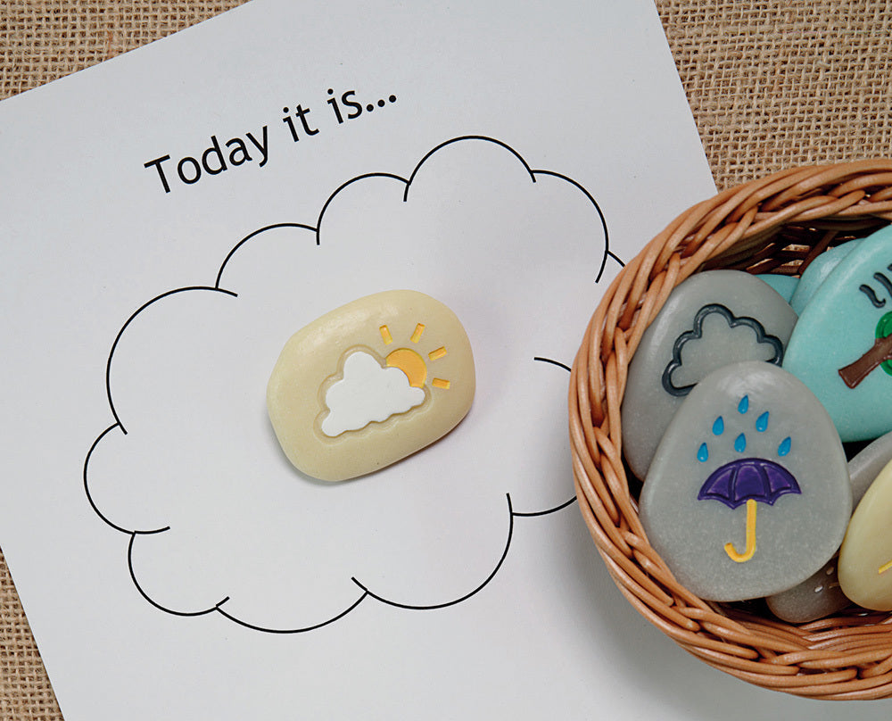 Sensory Play Stones - Weather