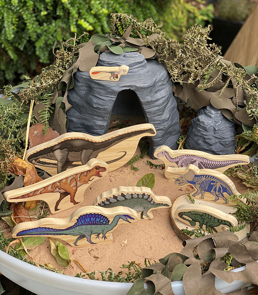 Wooden Characters - Dinosaur