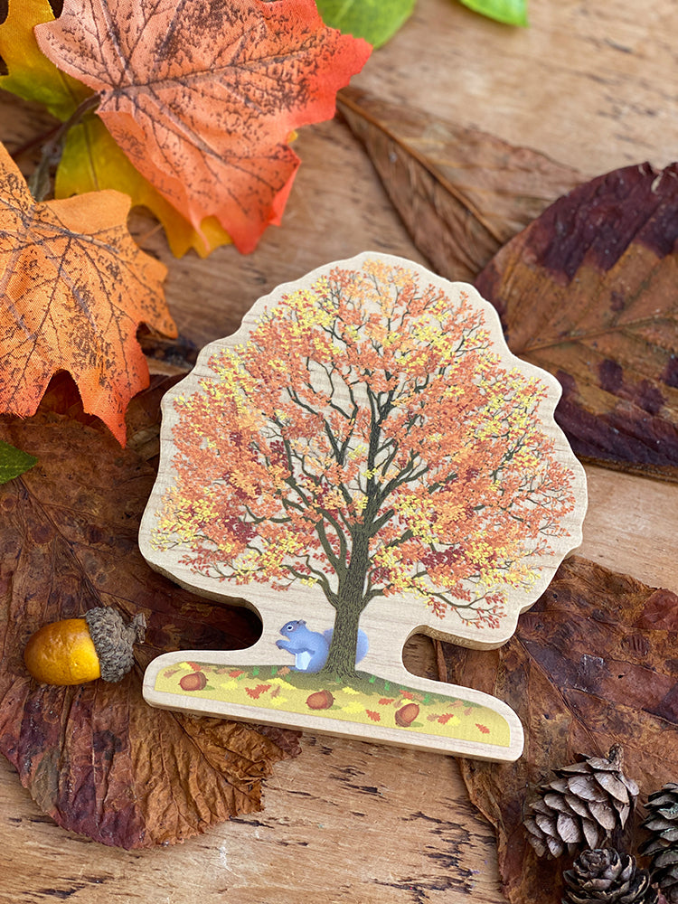 Wooden Play Set - Four Seasons Trees