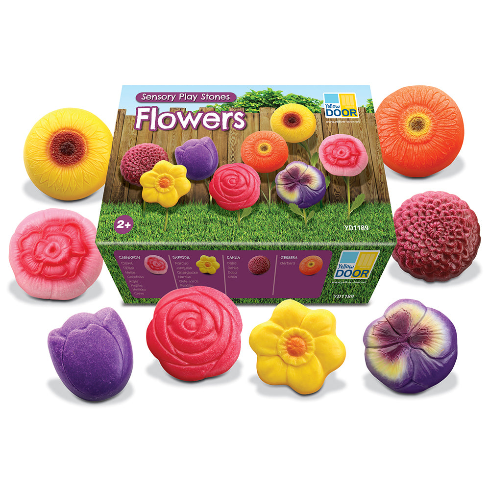 Sensory Sensory Play Stones - Flowers