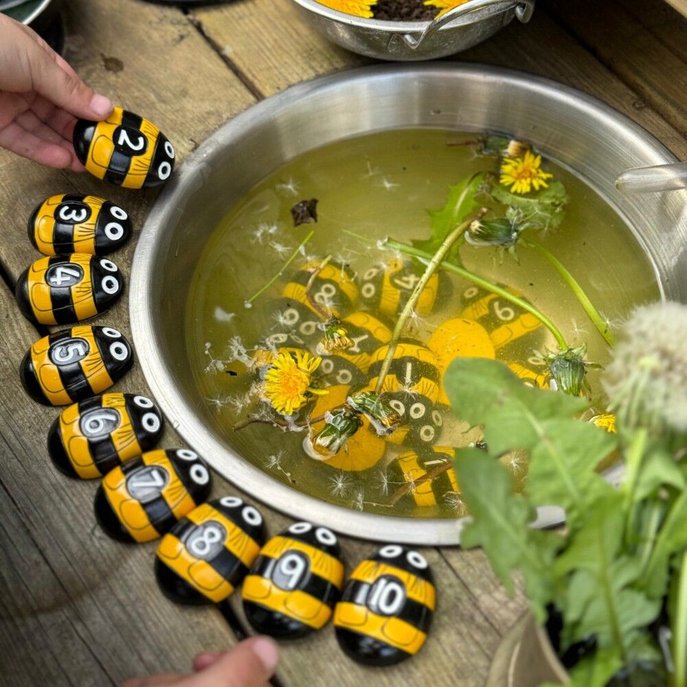 Honey Bee Number Stones ETA 19/09