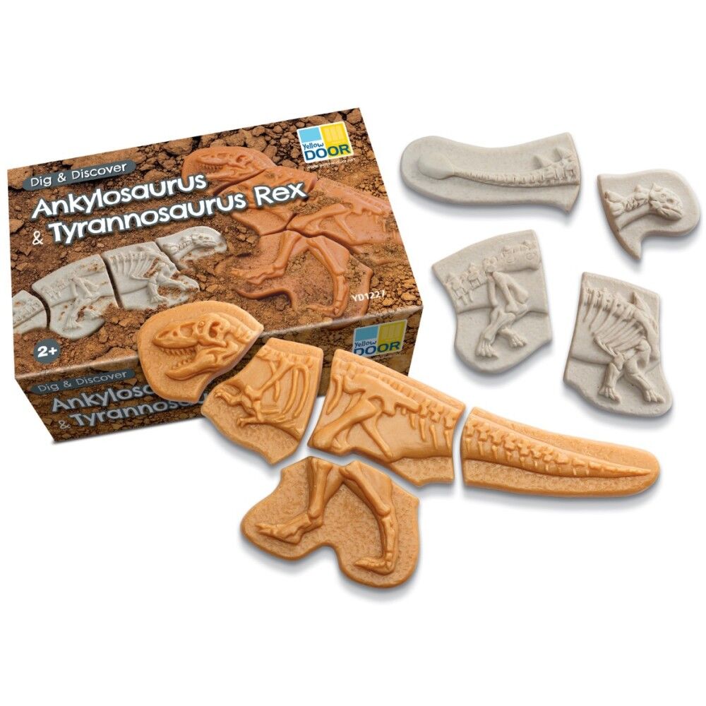 Dig and Discover - Ankylosaurus & Tyrannosaurus Rex ETA 19/09