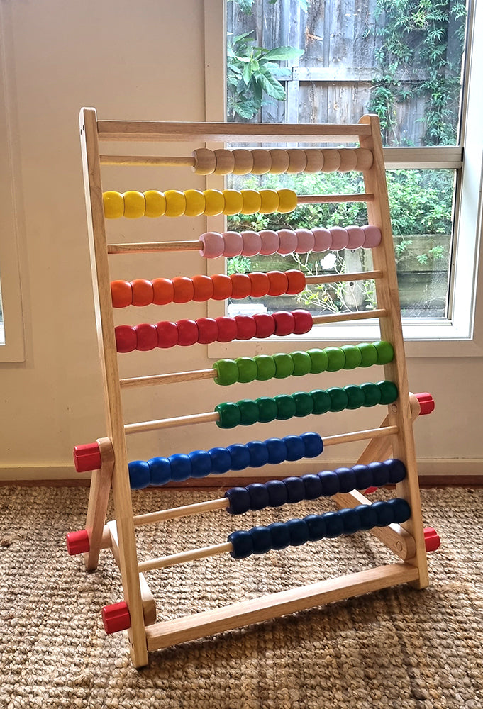 Blue Ribbon Abacus Floor Counting Frame
