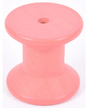 Rainbow Wooden Spools - 21pcs