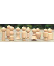Wooden Community Figures - 10pcs