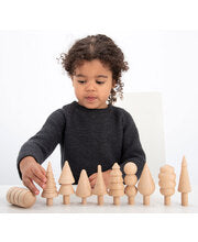 Woodland Trees Set - 10pcs