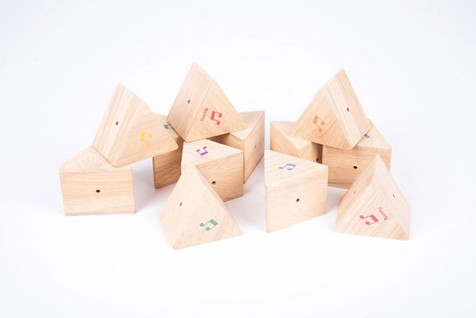 Wooden Sound Prism Set - 12pk