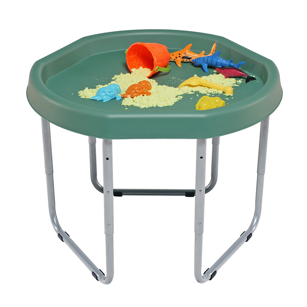 Billy Kidz Hex Tuff Tray & Stand - Jungle Green