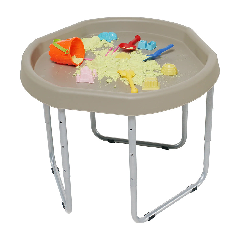 Billy Kidz Hex Tuff Tray & Stand - Taupe