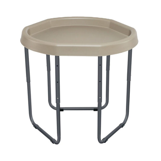 Billy Kidz Hex Tuff Tray & Stand LARGE - Taupe (Out of Stock)