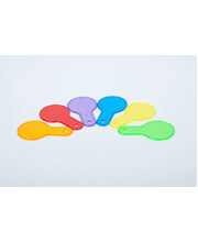 Translucent Colour Paddle Set - 6pk