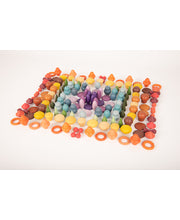 Wooden Treasures Coloured Set - 168pcs