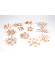 Wooden Treasures Natural Set - 120pcs