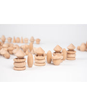 Wooden Treasures Natural Set - 120pcs