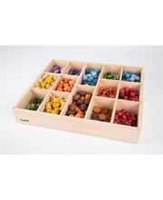Wooden Sorting Tray - 14 Way