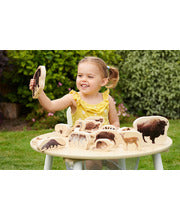 Wooden Forest Animal Blocks - 30pcs