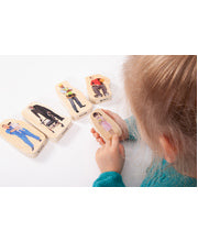 Wooden Community People Blocks - 32pcs