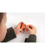 Rainbow Wooden Nuts & Bolts - Set of 21