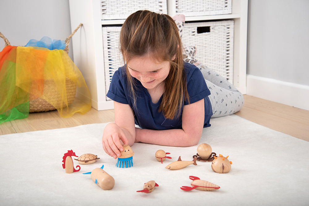 Wooden Sea Creatures - 10pk