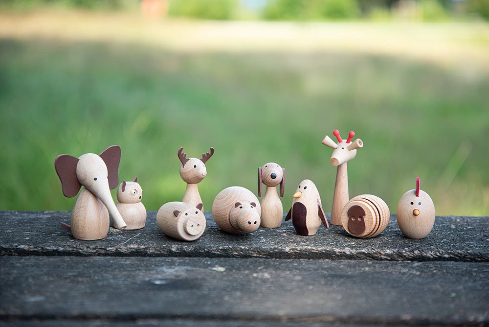 Wooden Animal Friends - 10pk