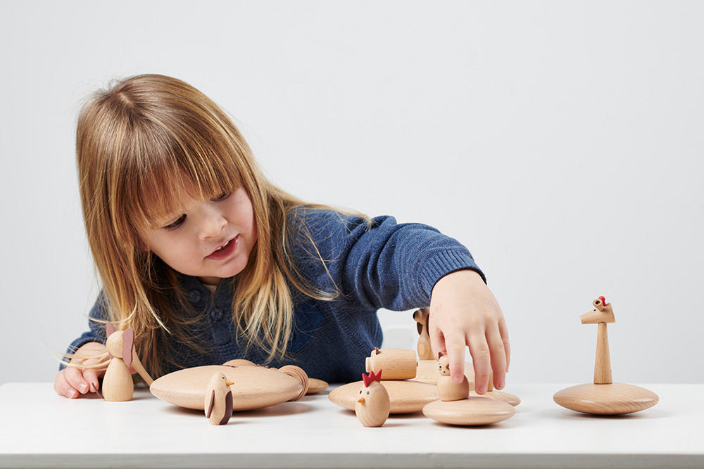 Wooden Animal Friends - 10pk