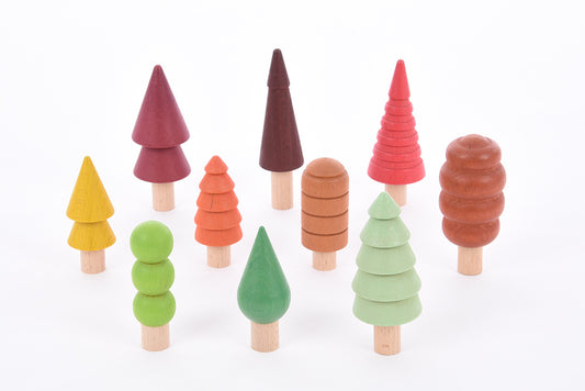 Seasonal Woodland Trees - 10pk