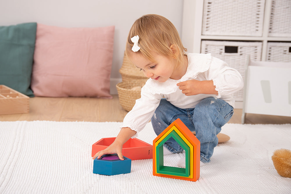 Rainbow Architect Houses - 7pk