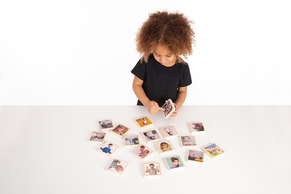 My Emotions Wooden Tiles - 18pk