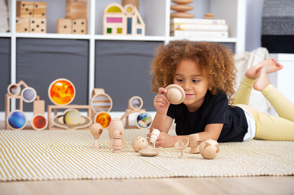 Wooden Space Adventure - 10pk
