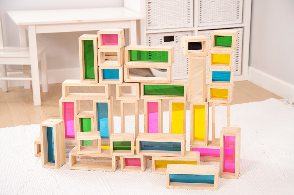 Rainbow Window Blocks - 36pcs
