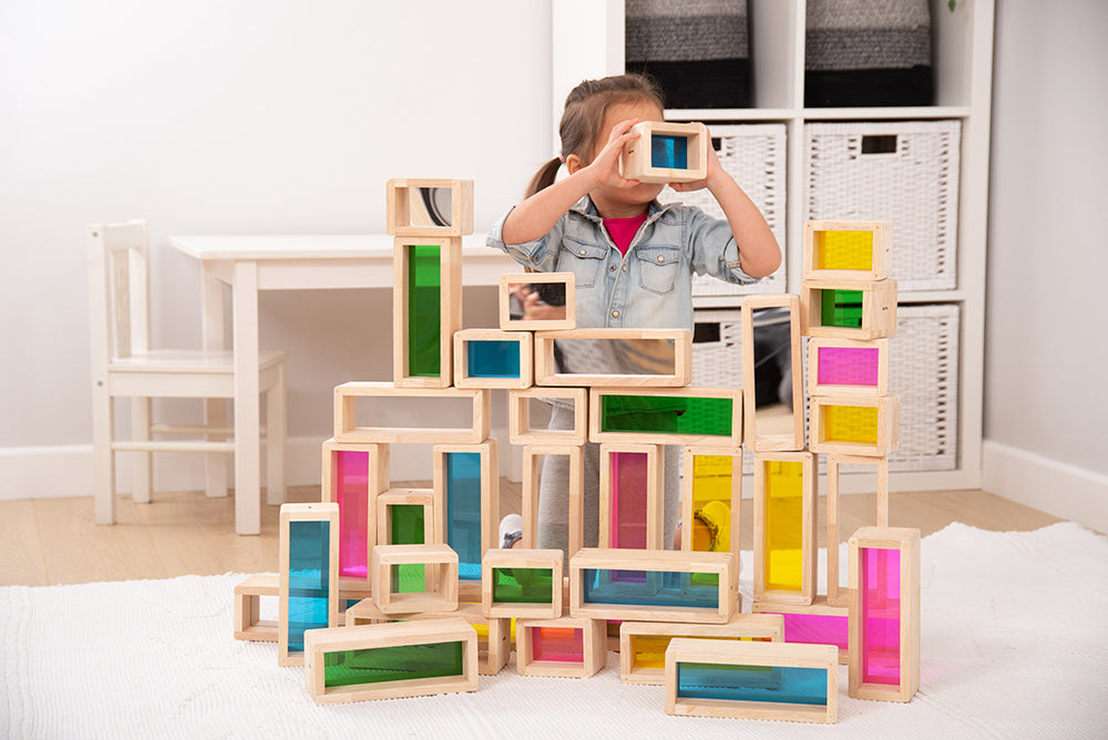 Rainbow Window Blocks - 36pcs
