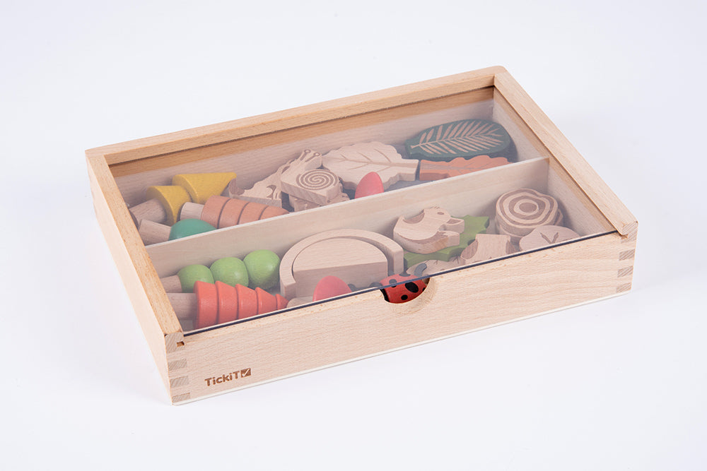 Woodland Trail Figurine Set in Box - 37pcs
