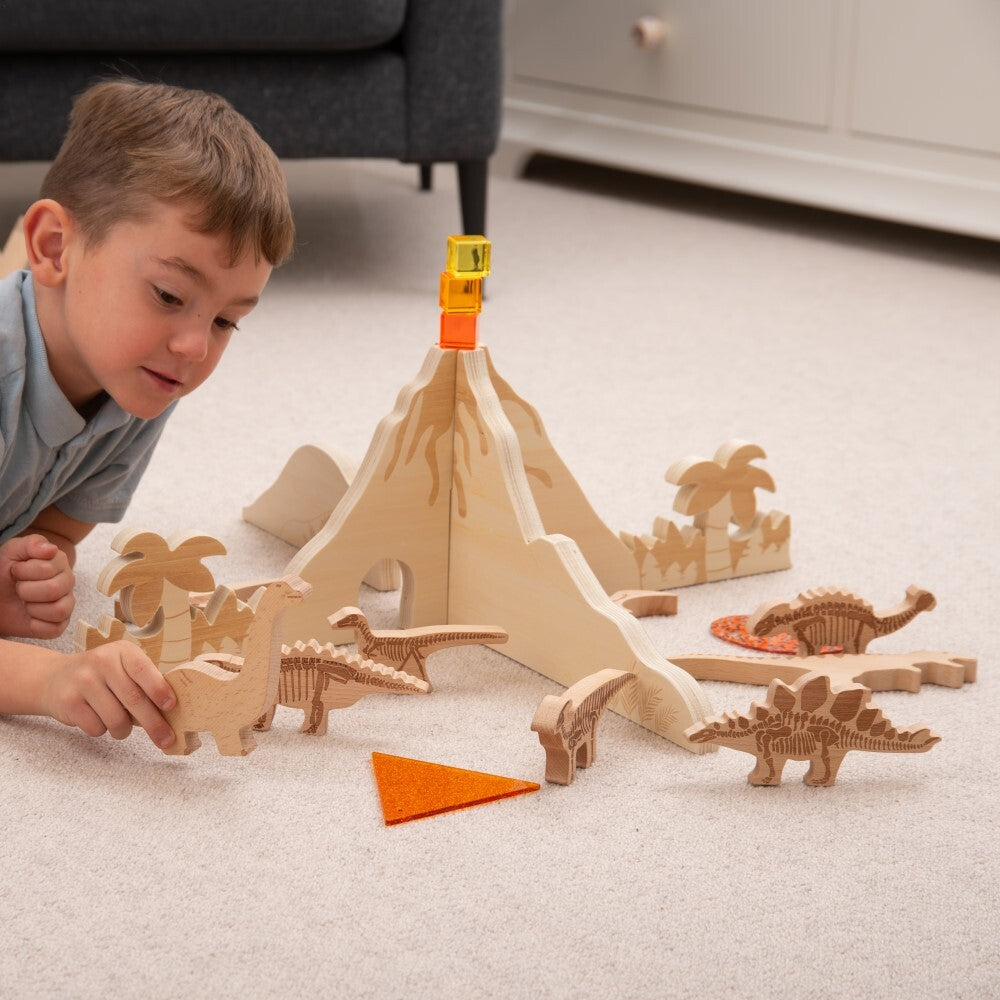 Jurassic Discovery Dividers Small World Set - 31pcs
