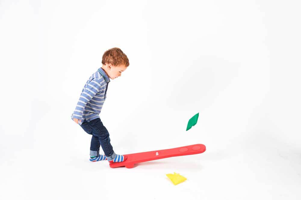 Launching Board Bean Bag Game