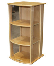 Billy Kidz Birch & Acrylic See Through Browser Storage Unit